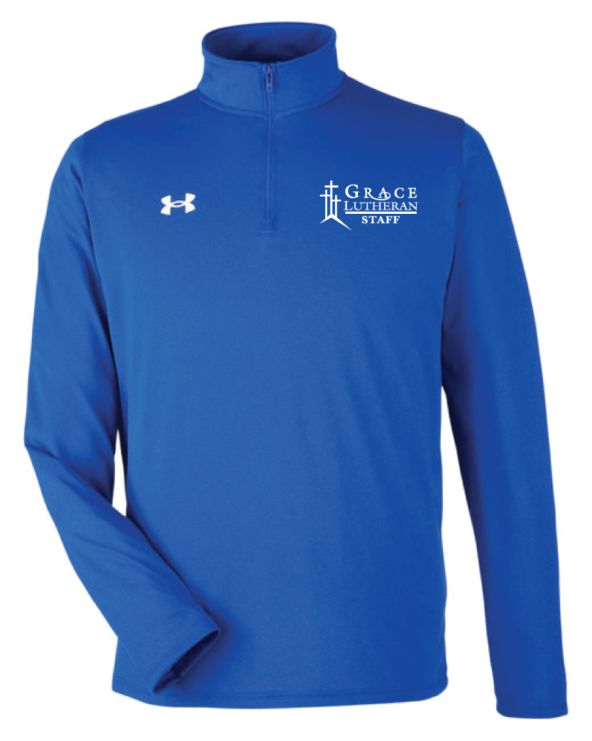 1/4 zip under armour performance with staff embroidery 1376844