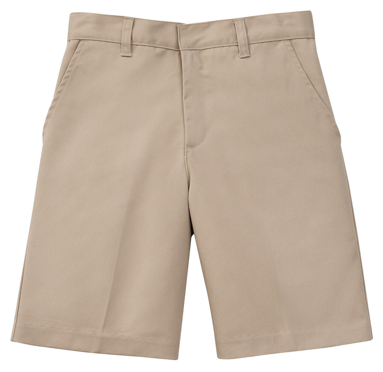 boys flat front khaki shorts regular, slim, and husky Holy Cross
